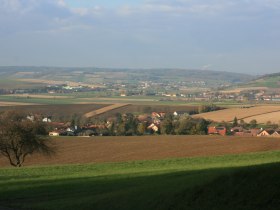 Aussicht auf Asperhofen, © Wienerwald