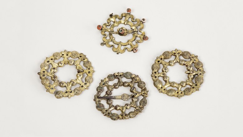 Petal-shaped brooches, © Landessammlungen Niederösterreich, UF-22958