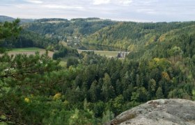 Blick vom Felsen, © Marktgemeinde Krumau am Kamp