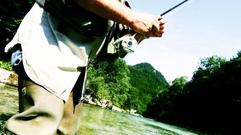 Fly Fishing in Opponitz, © Mostviertel Tourismus/Weinfranz.at