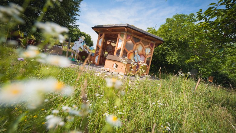 Bienenpavillon in der Wiese, © Philip Baumgartner