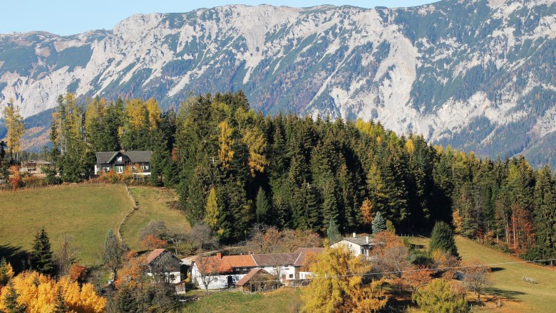 Blick auf die Rax, © Familie Holzer